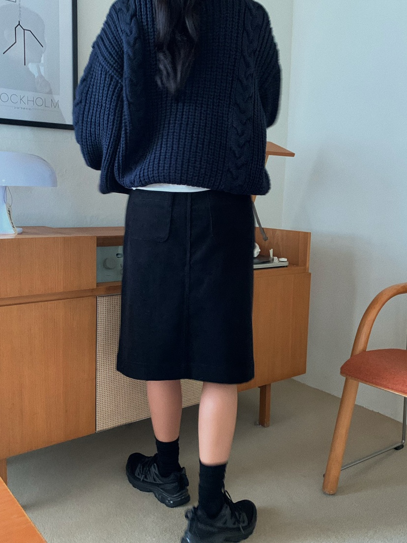 REGULARLY/PLACOR韓國代購㊣女裝新款時尚半身裙中短裙燈心絨REGULARLY/PLACOR半身裙/中短裙