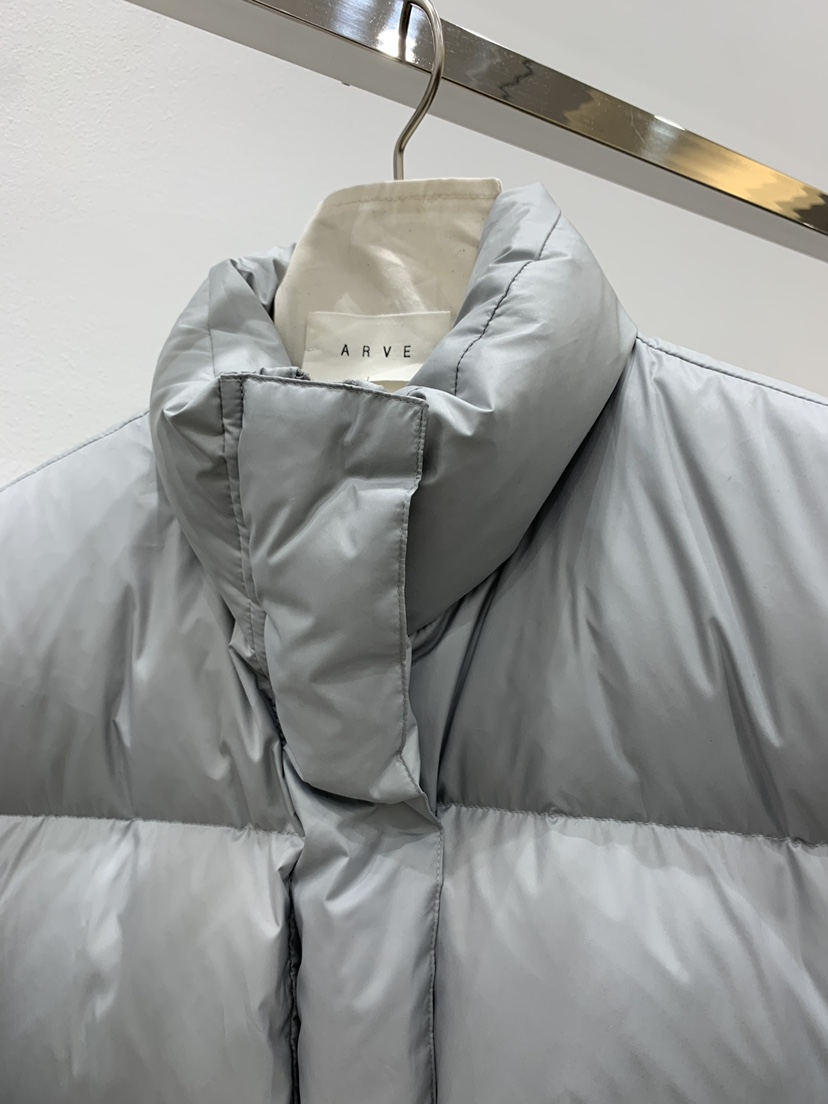 ARVE東大門㊣直郵女士新款真品時尚人氣25秋冬休閑短款羽絨服ARVE短款羽絨服