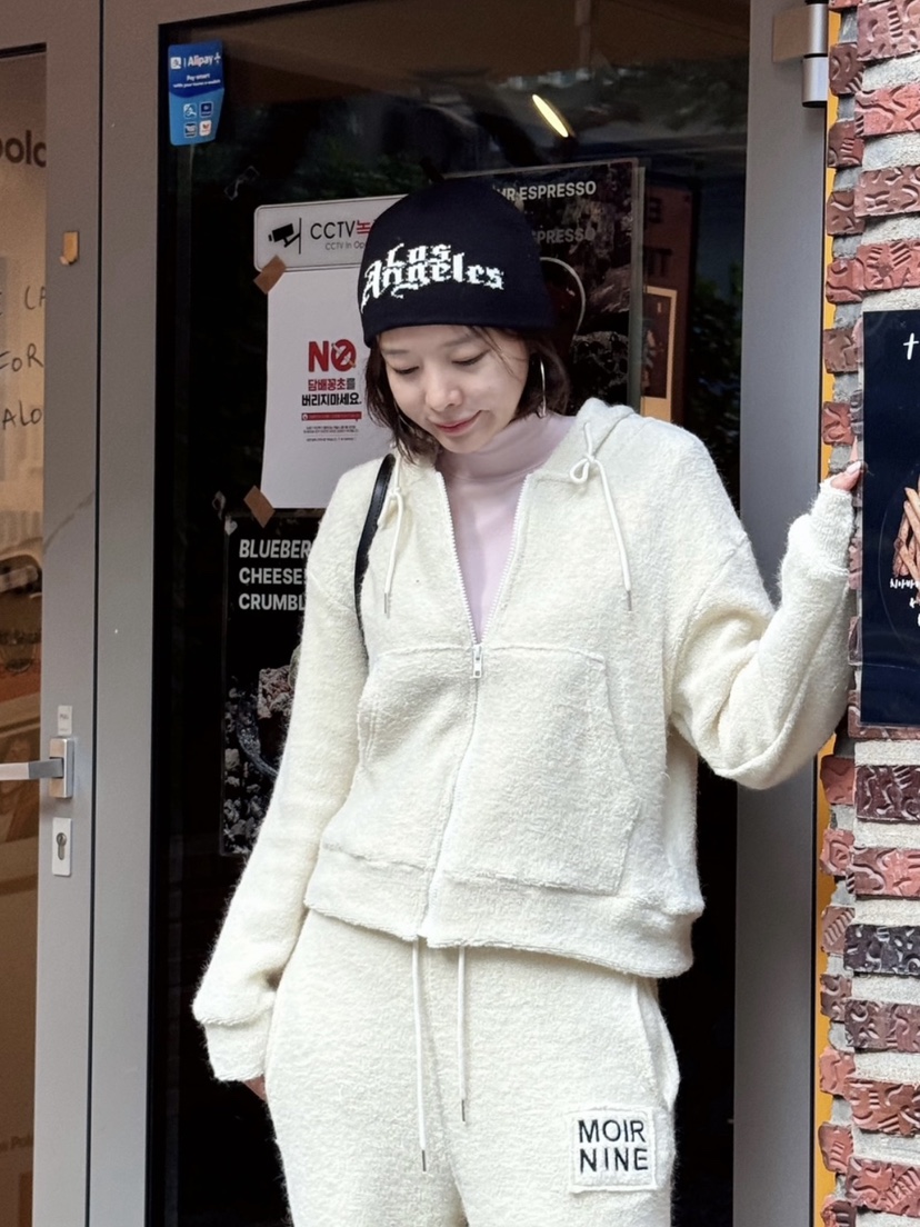 BUTTER-P東大門㊣代購女裝新款職業熱賣休閑25秋冬夾克拉鏈兜帽BUTTER-P夾克