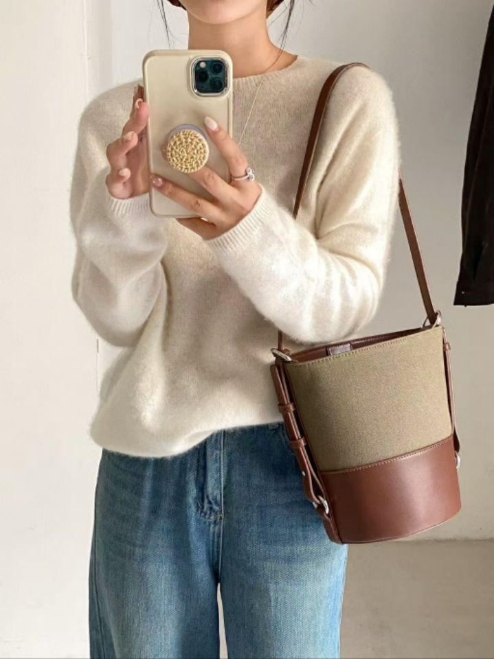 TROUVAILLE東大門㊣直郵女裝新品真品推薦25秋冬單肩斜跨包TROUVAILLE單肩/斜跨包