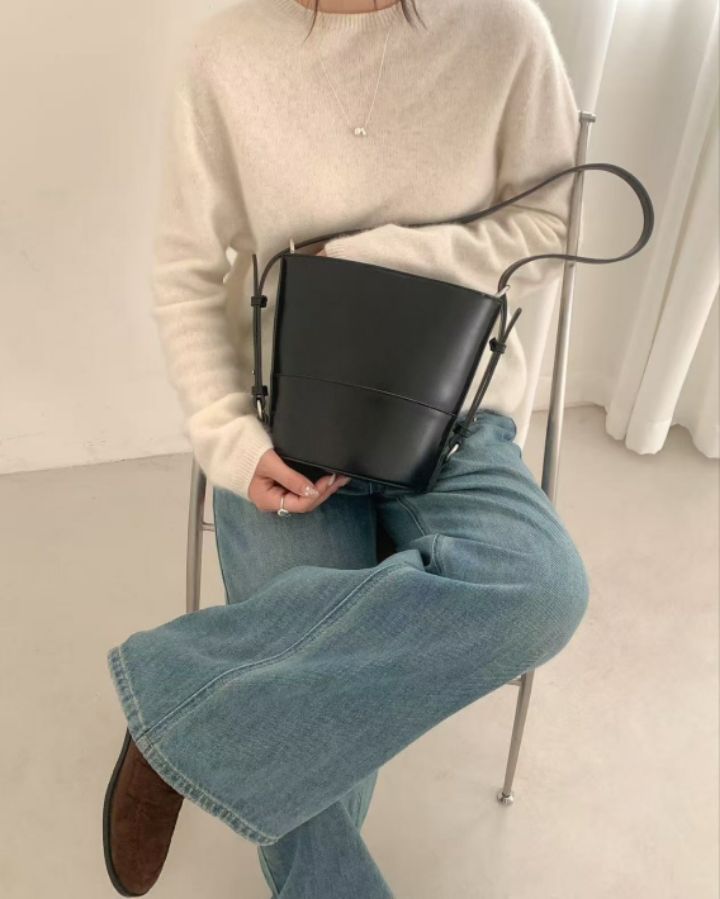TROUVAILLE東大門㊣直郵女裝新品真品推薦25秋冬單肩斜跨包TROUVAILLE單肩/斜跨包圖色3