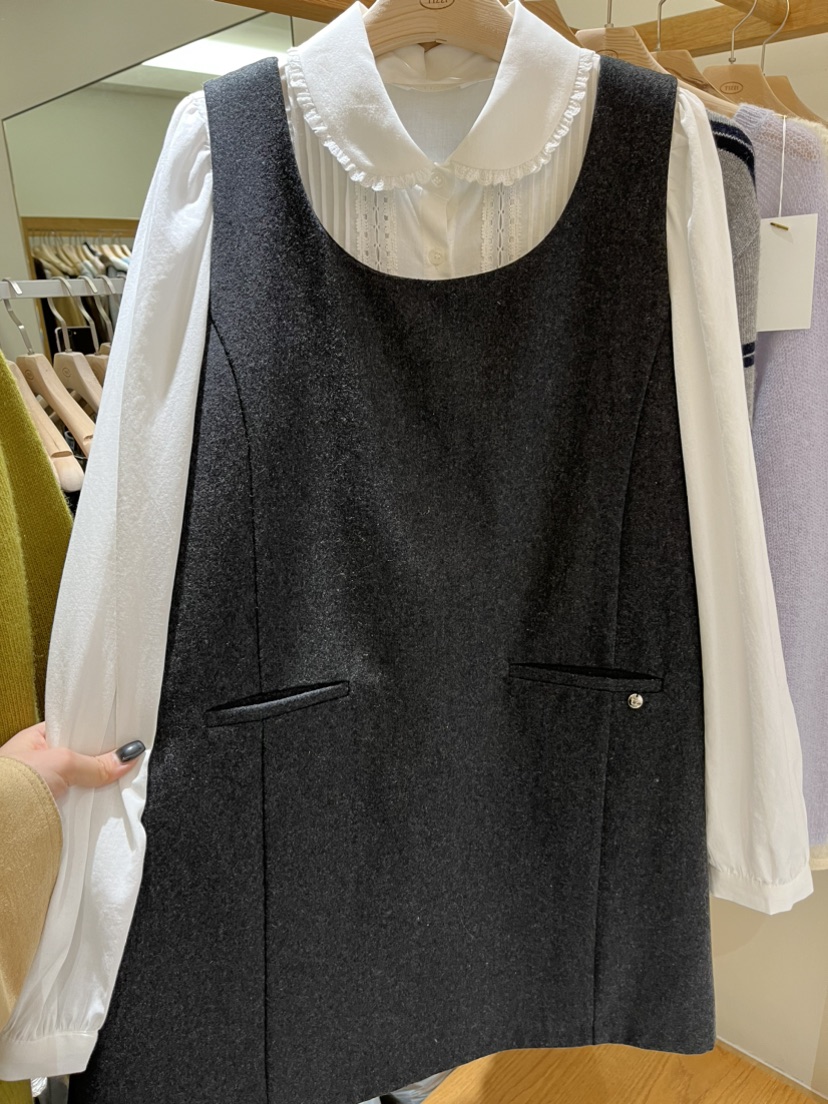 TIZZI韓國代購㊣女士新品人氣時尚休閑真品熱賣連衣裙不含內搭TIZZI連衣裙圖色2
