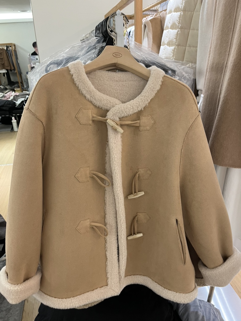 TIZZI東大門㊣直郵女士新品時尚推薦真品休閑熱賣職業25秋冬夾克TIZZI夾克圖色2