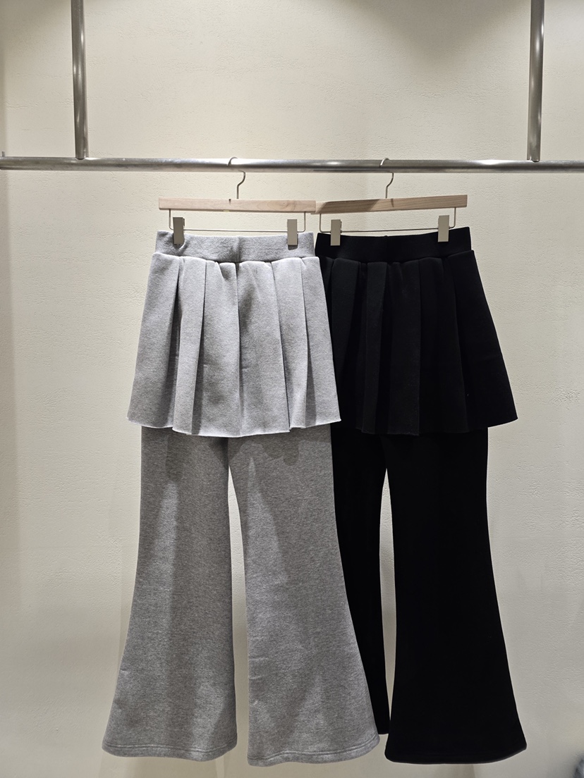 LIKEVAM東大門㊣實拍女士新款熱賣人氣時尚職業25秋冬裙褲毛絨LIKEVAM裙褲