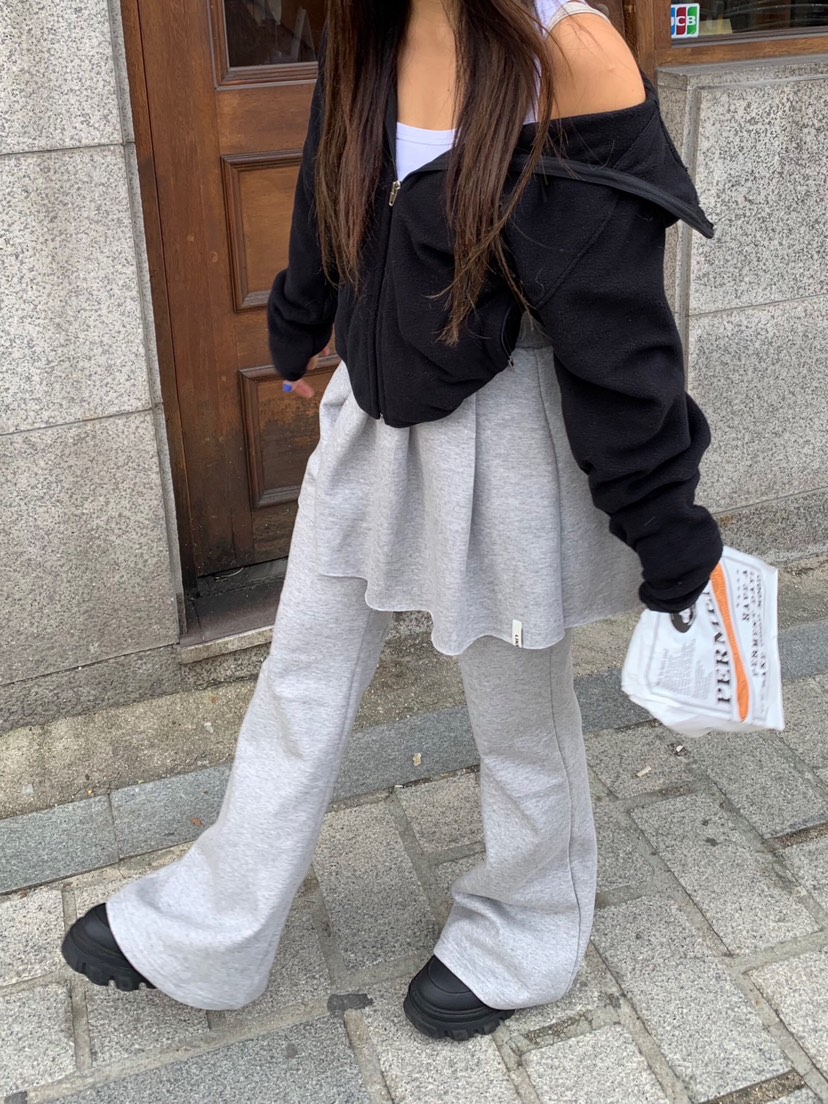 LIKEVAM東大門㊣實拍女士新款熱賣人氣時尚職業25秋冬裙褲毛絨LIKEVAM裙褲