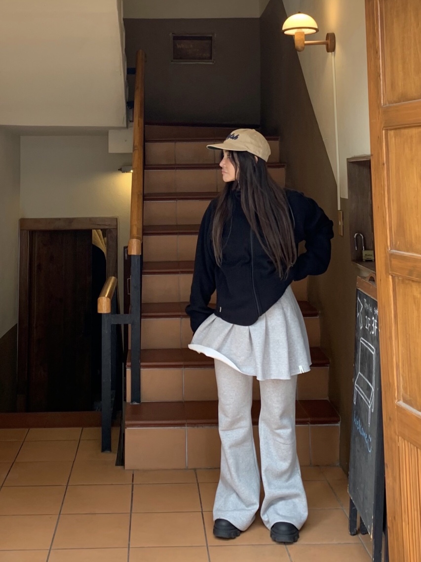 LIKEVAM東大門㊣實拍女士新款熱賣人氣時尚職業25秋冬裙褲毛絨LIKEVAM裙褲