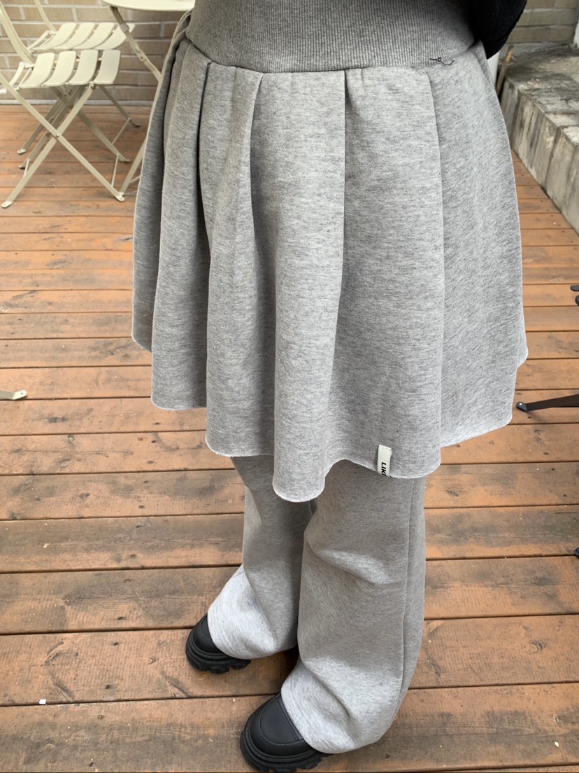 LIKEVAM東大門㊣實拍女士新款熱賣人氣時尚職業25秋冬裙褲毛絨LIKEVAM裙褲