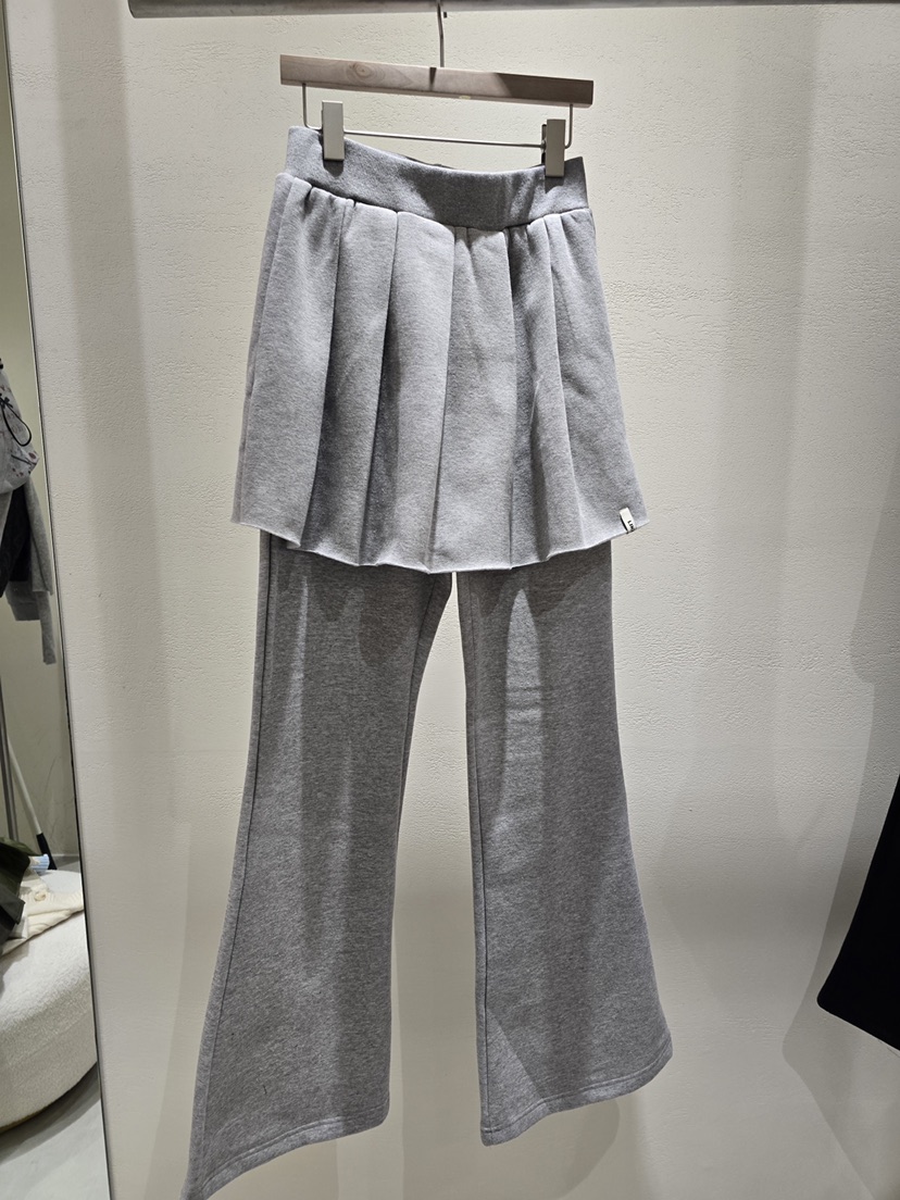 LIKEVAM東大門㊣實拍女士新款熱賣人氣時尚職業25秋冬裙褲毛絨LIKEVAM裙褲圖色1