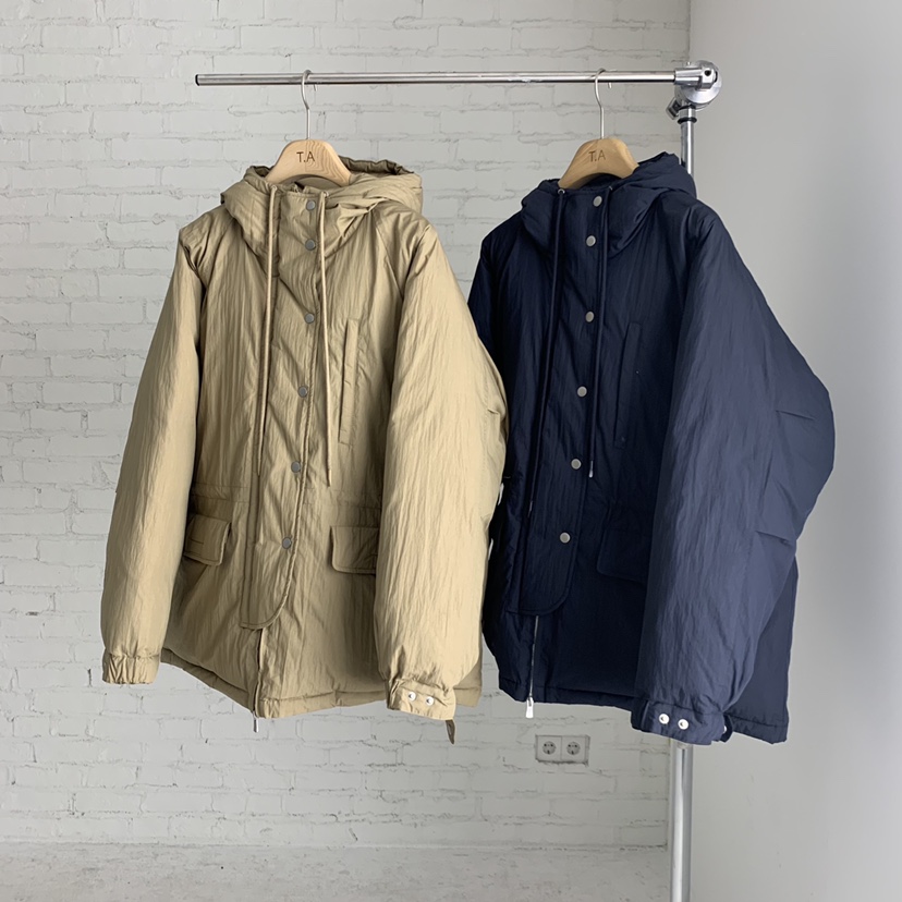 THE ABLE東大門㊣代購女裝新品真品推薦25秋冬短款棉服連帽衫THE ABLE/TA短款棉服