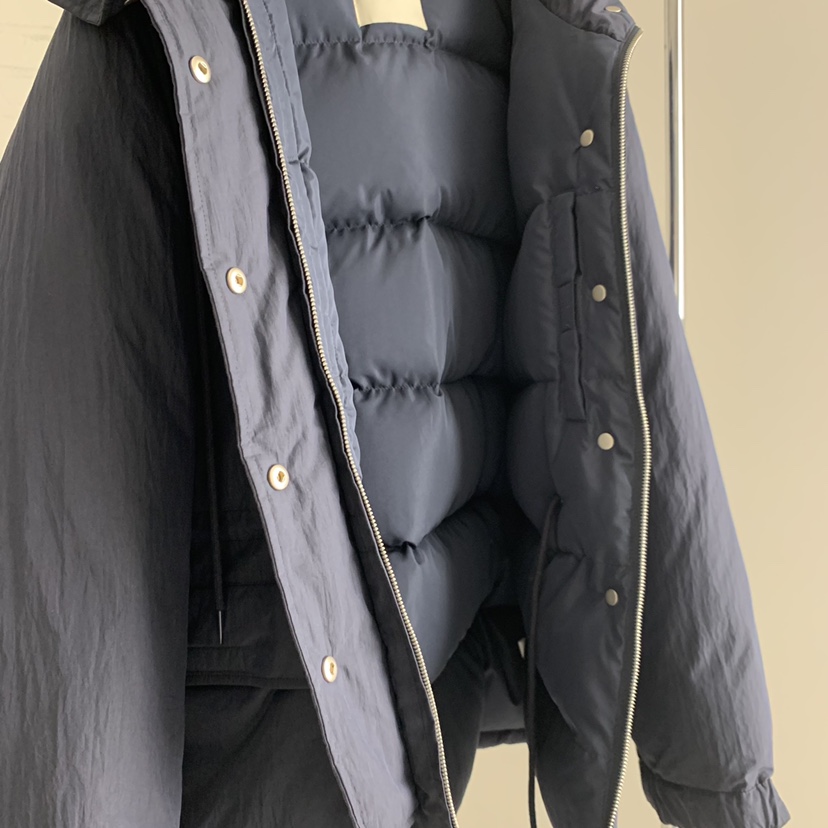 THE ABLE東大門㊣代購女裝新品真品推薦25秋冬短款棉服連帽衫THE ABLE/TA短款棉服