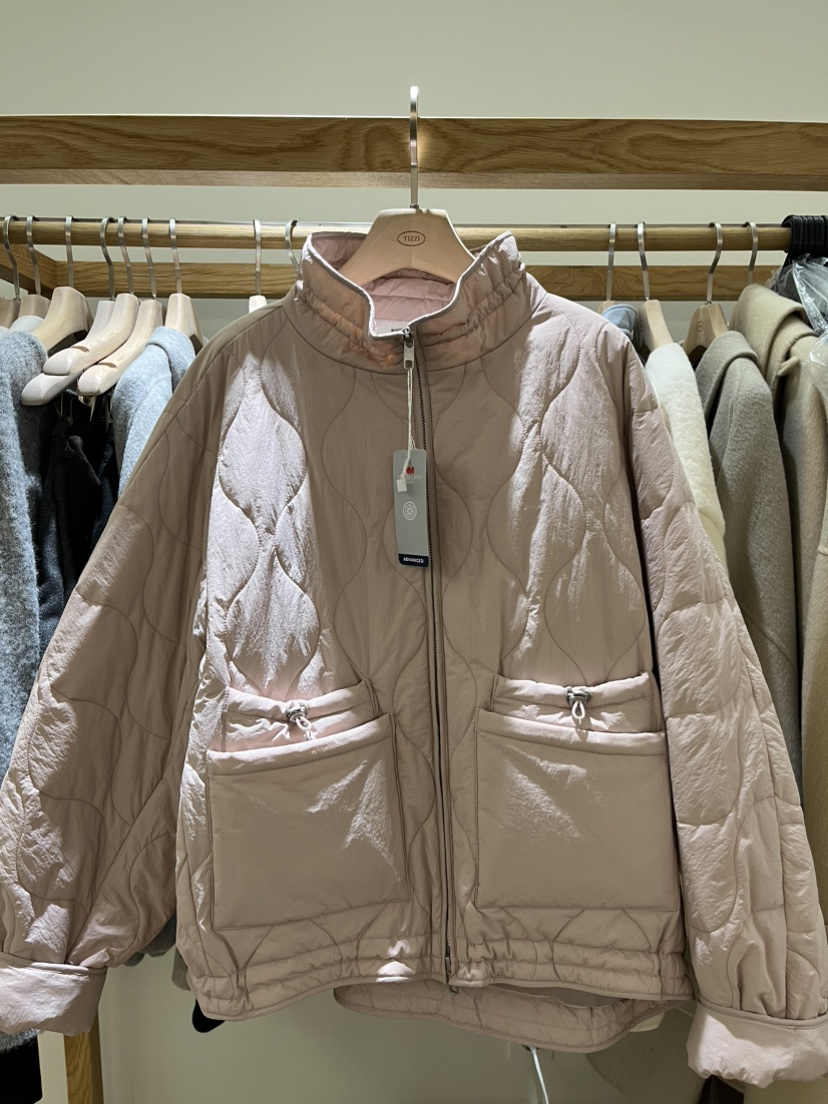 TIZZI東大門㊣實拍女士新品休閑熱賣真品25秋冬職業短款羽絨服TIZZI短款羽絨服