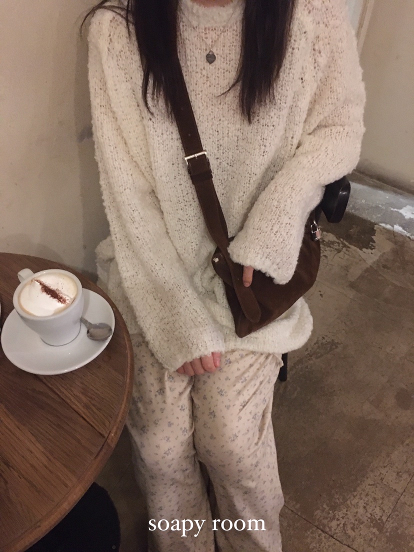 SOAPYROOM韓國代購㊣女士新款推薦時尚25秋冬人氣真品休閑褲SOAPYROOM休閑褲