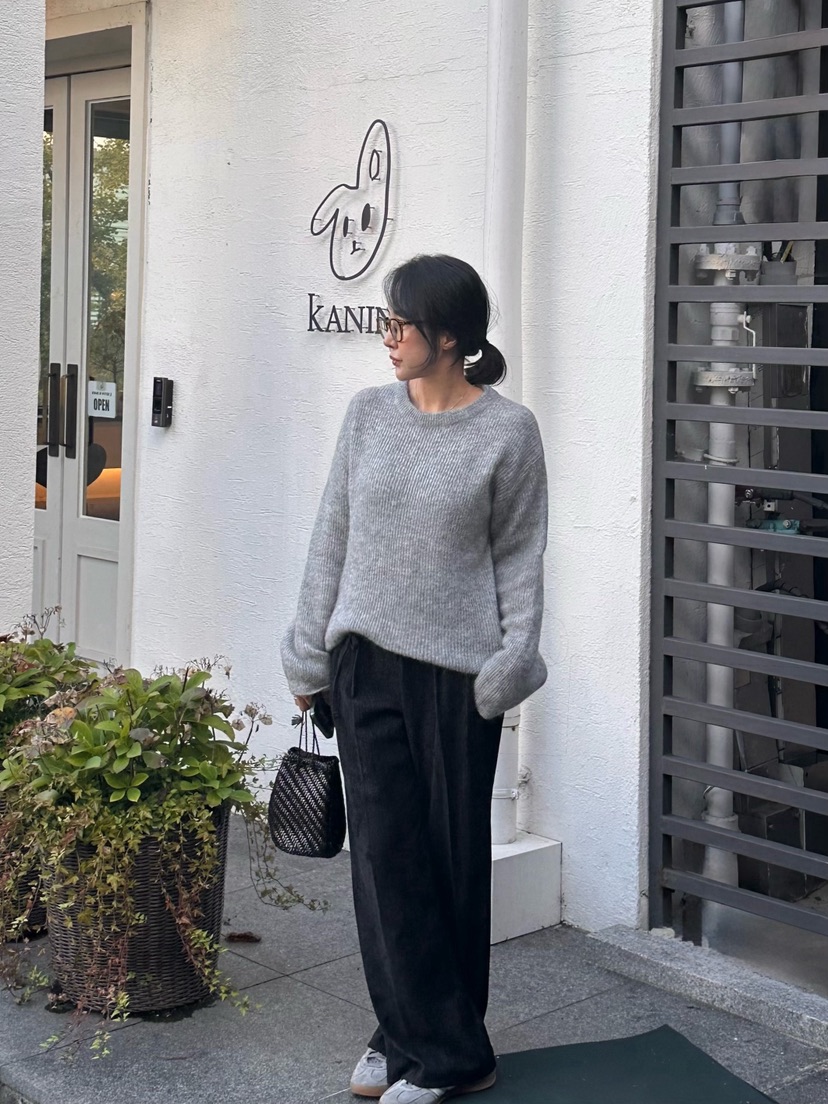 HEIZE韓國直郵㊣女士新款職業真品時尚25秋冬休閑熱賣人氣毛衣HEIZE毛衣