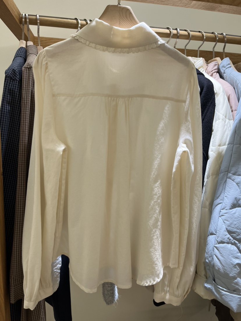TIZZI東大門㊣實拍女士新品時尚25秋冬職業休閑推薦襯衫蕾絲衫TIZZI襯衫/蕾絲衫