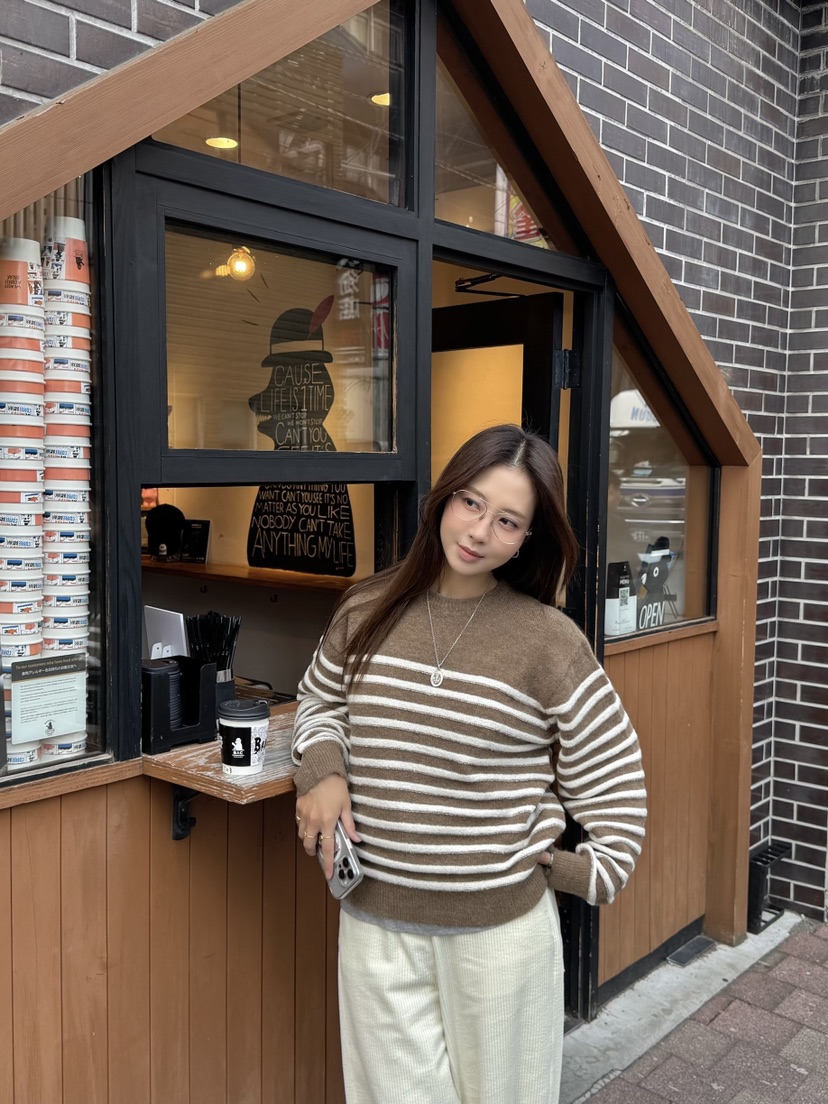 THE ABLE東大門㊣代購女裝新款時尚真品25秋冬職業休閑針織衫THE ABLE/TA針織衫