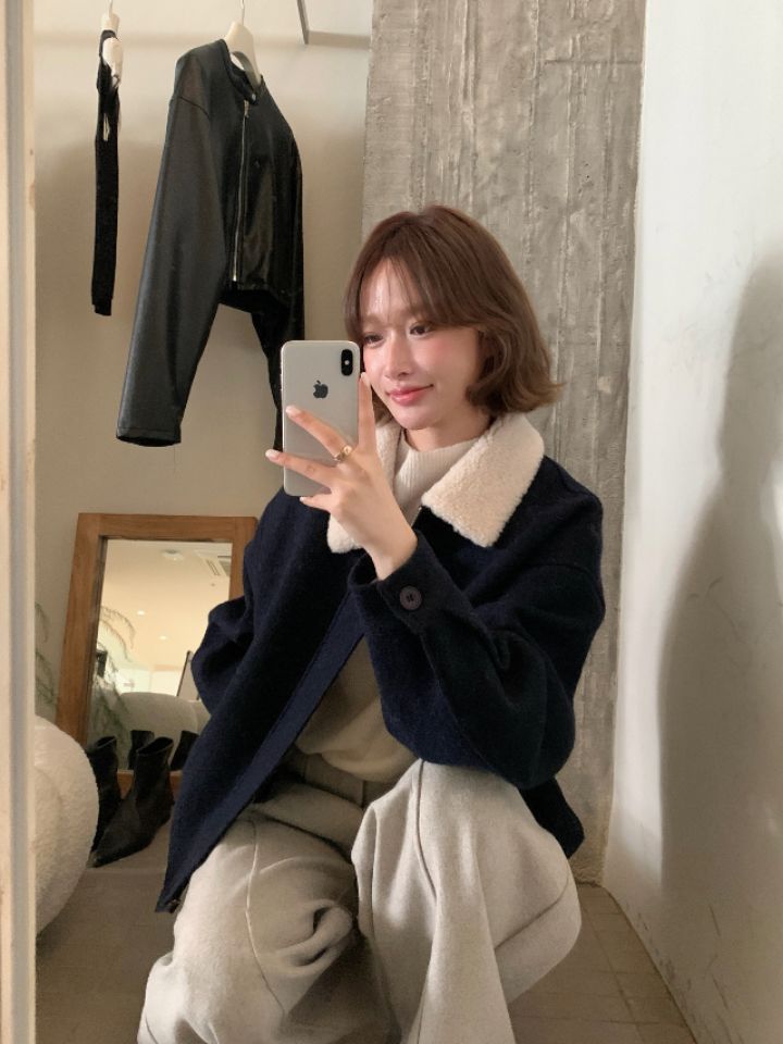 BOBBIE DOLL東大門㊣直郵女士新品推薦時尚職業休閑人氣夾克BOBBIE DOLL夾克