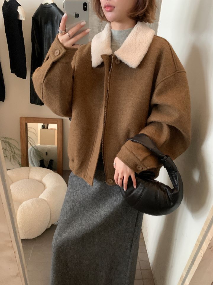 BOBBIE DOLL東大門㊣直郵女士新品推薦時尚職業休閑人氣夾克BOBBIE DOLL夾克