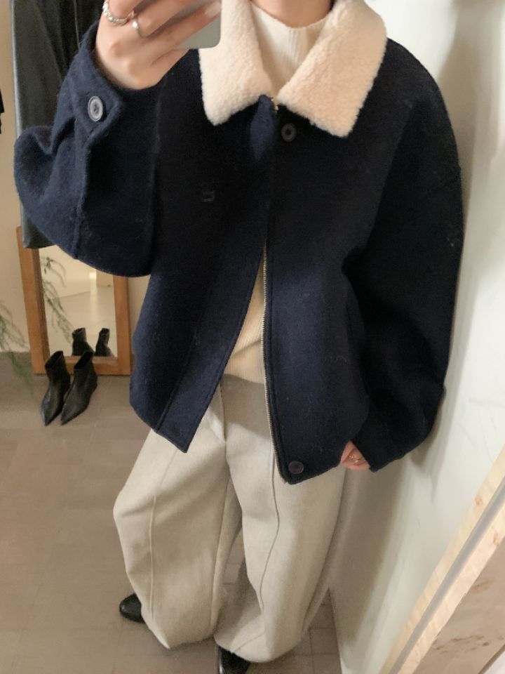 BOBBIE DOLL東大門㊣直郵女士新品推薦時尚職業休閑人氣夾克BOBBIE DOLL夾克