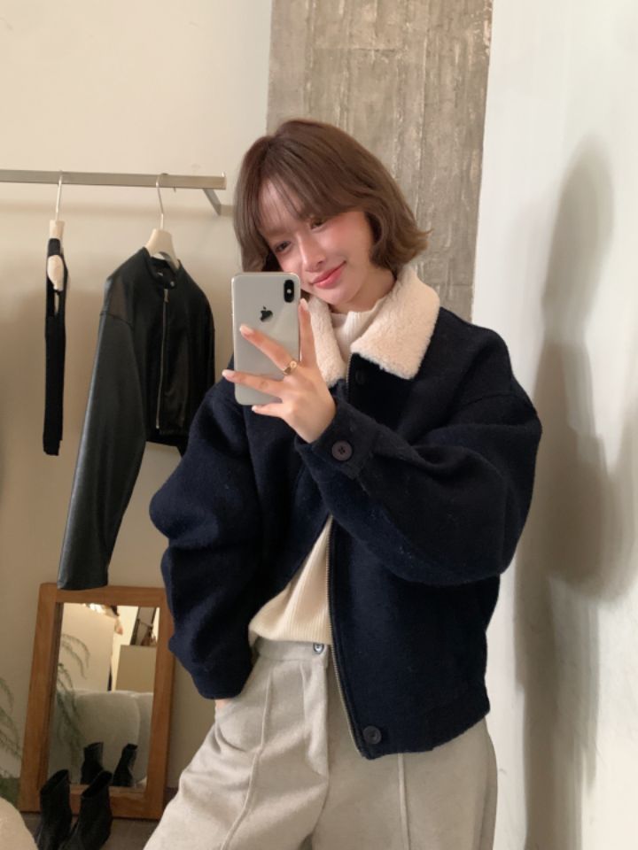 BOBBIE DOLL東大門㊣直郵女士新品推薦時尚職業休閑人氣夾克BOBBIE DOLL夾克