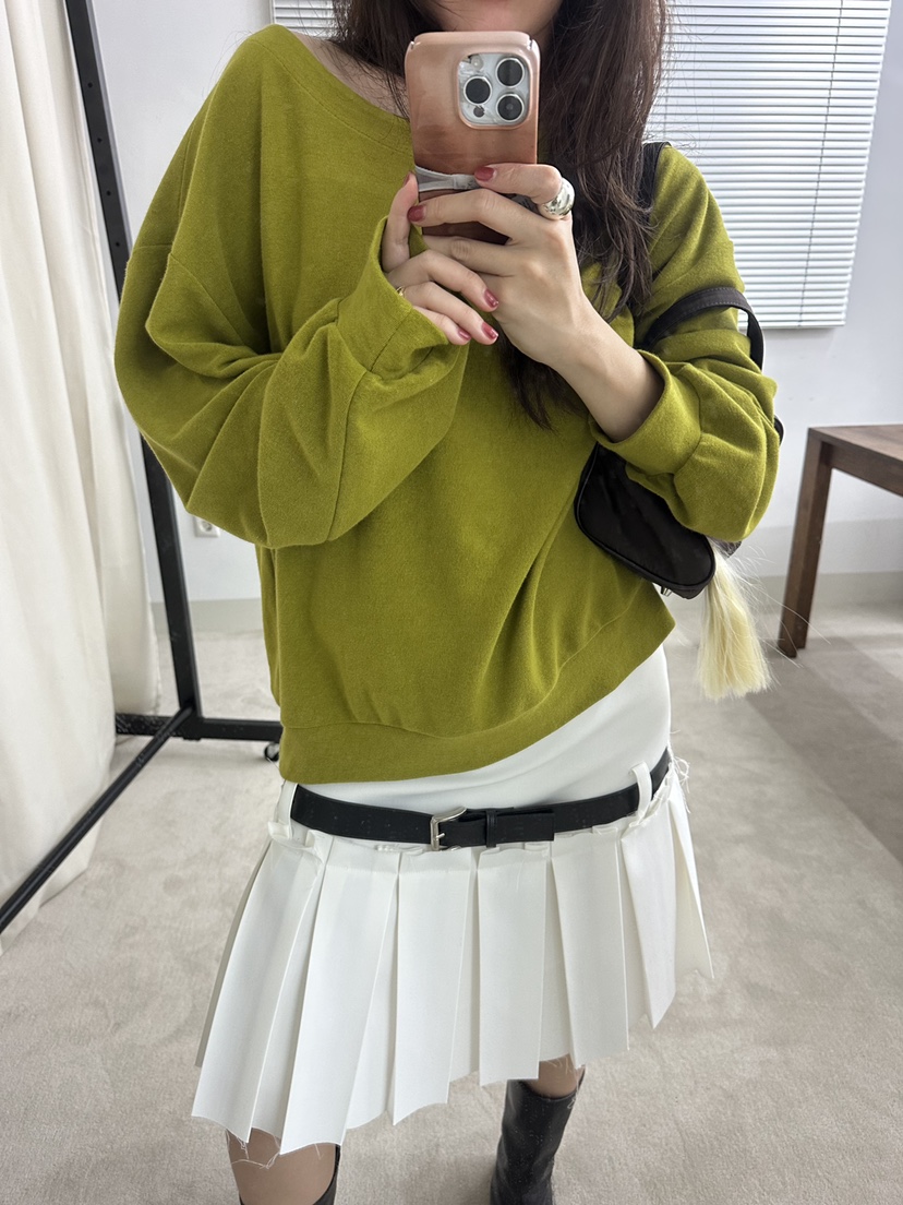 MURS東大門㊣直郵女裝新款時尚休閑推薦人氣熱賣職業25秋冬衛衣MURS衛衣圖色2