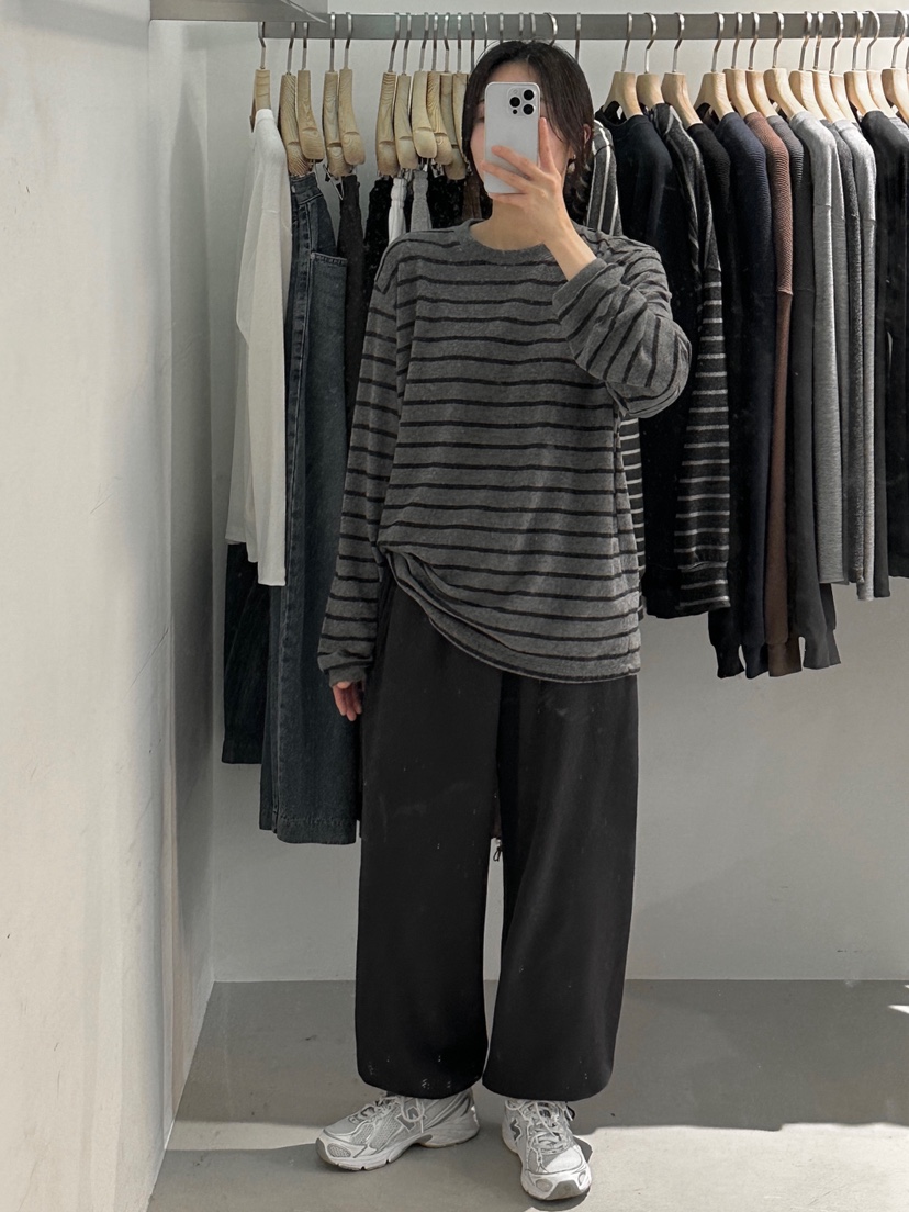 PEPPER-L東大門㊣實拍女士新品時尚休閑職業真品長袖T恤羊毛PEPPER長袖T恤