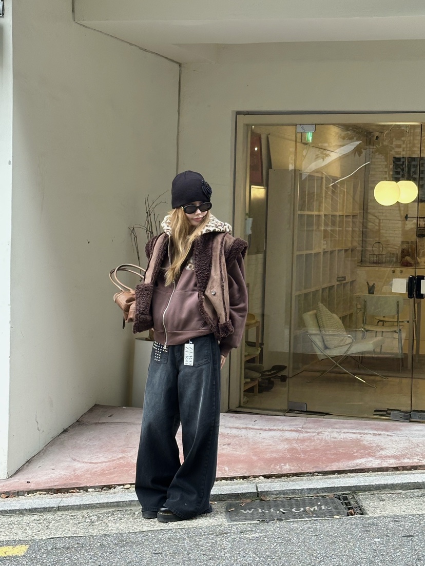 ZEROZERO韓國代購㊣女士新品休閑時尚職業25秋冬推薦馬甲雙面ZEROZERO馬甲