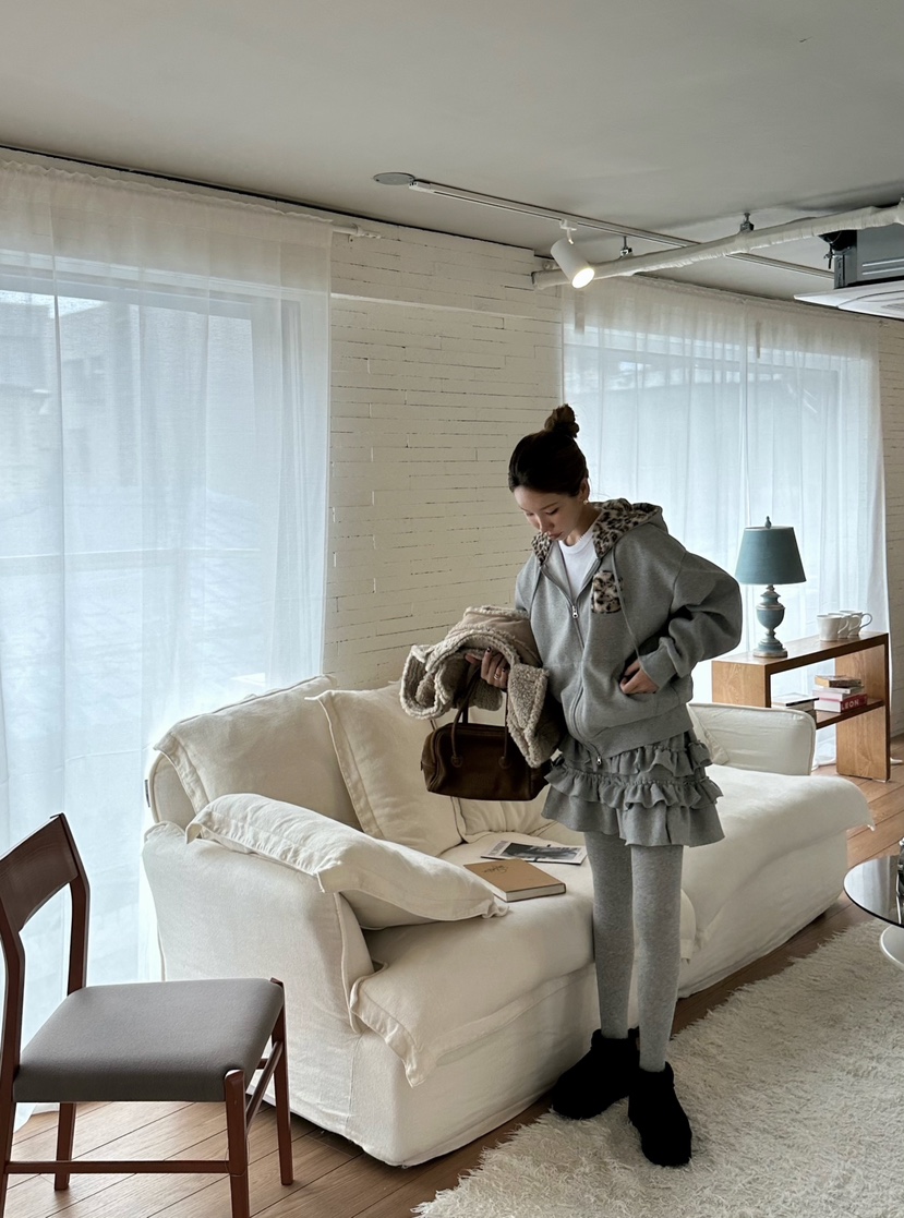 ZEROZERO東大門㊣代購女士新款時尚人氣推薦25秋冬短裙羊毛ZEROZERO短裙