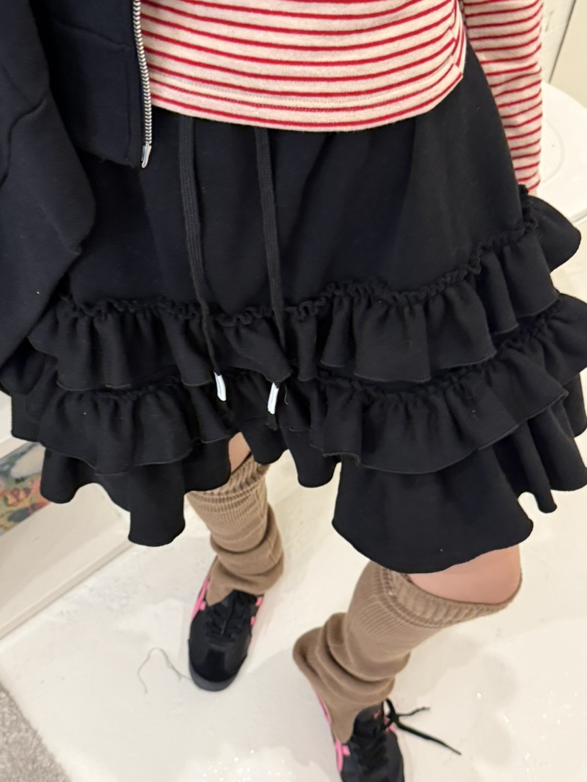 ZEROZERO東大門㊣代購女士新款時尚人氣推薦25秋冬短裙羊毛ZEROZERO短裙