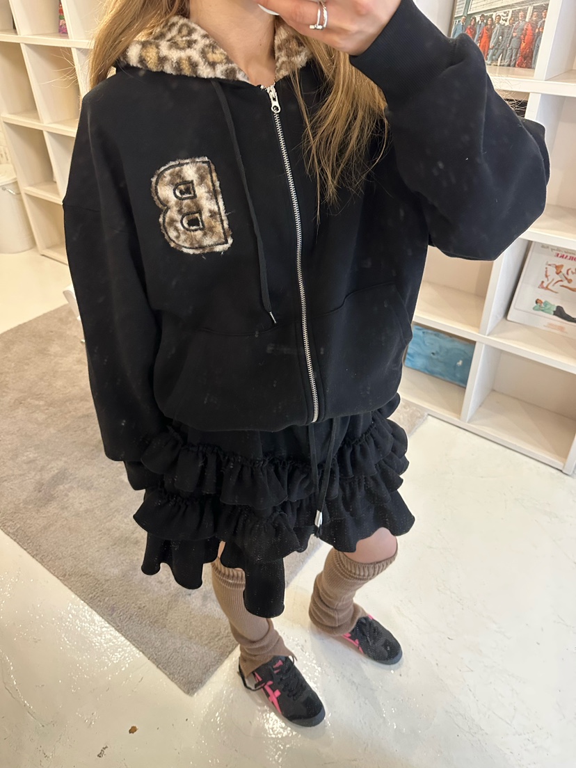 ZEROZERO東大門㊣代購女士新款時尚人氣推薦25秋冬短裙羊毛ZEROZERO短裙