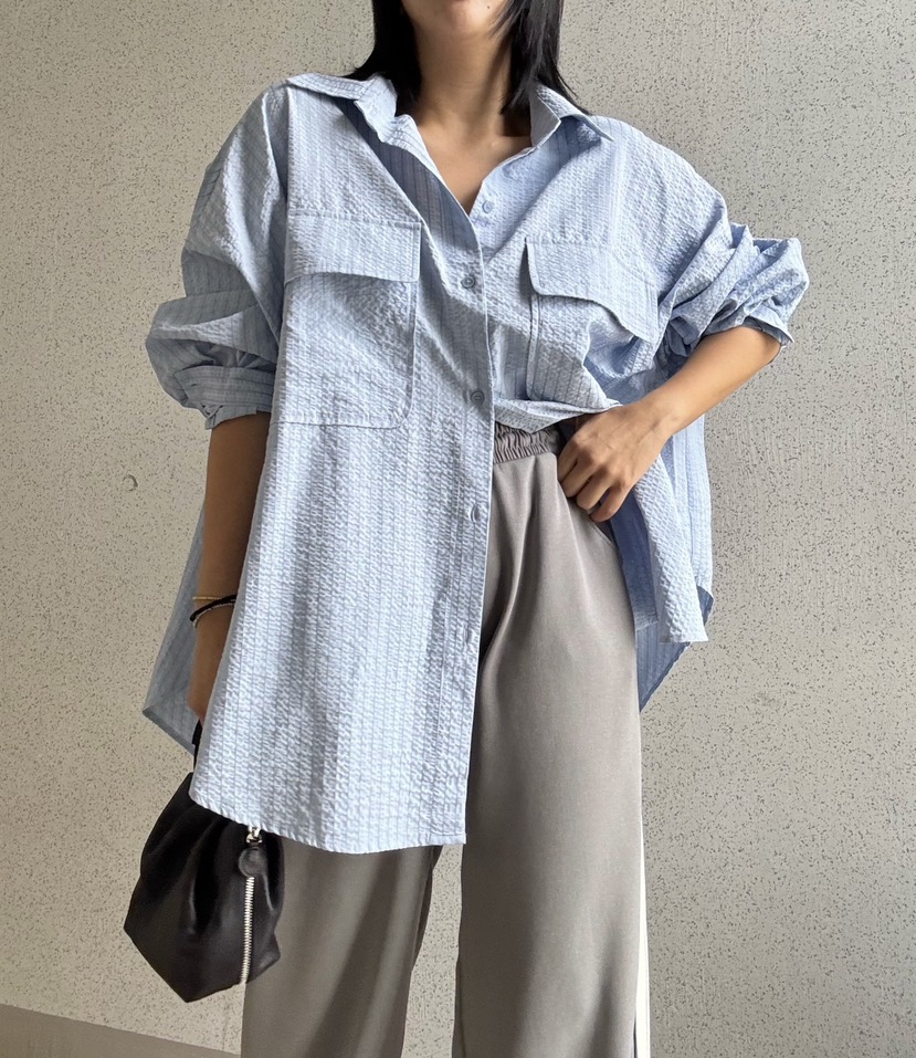 I BLLE東大門㊣實拍女裝新品25秋冬時尚推薦熱賣襯衫蕾絲衫I BLLE襯衫/蕾絲衫