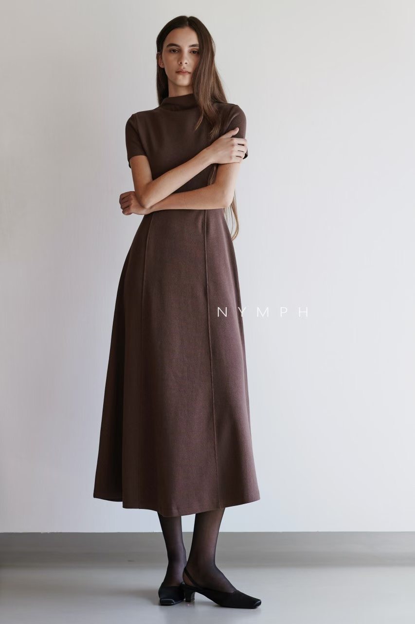 NYMPH東大門㊣實拍女裝新品熱賣真品職業休閑人氣25秋冬連衣裙NYMPH連衣裙