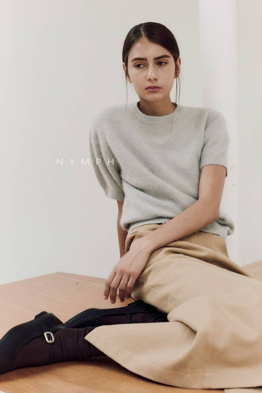 NYMPH韓國直郵㊣女裝新品時尚熱賣25秋冬人氣推薦休閑針織衫NYMPH針織衫