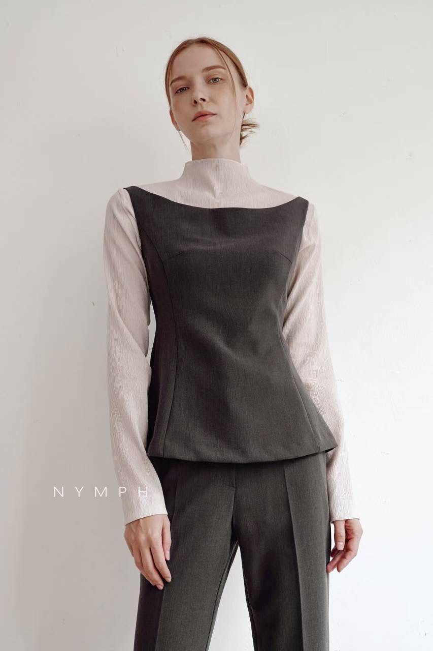 NYMPH東大門㊣代購女裝新款真品人氣職業休閑推薦時尚吊帶背心NYMPH吊帶/背心