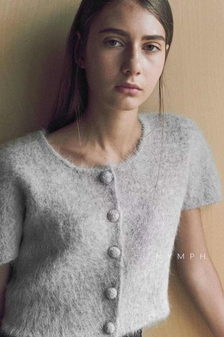 NYMPH東大門㊣代購女士新款人氣時尚25秋冬職業真品休閑針織衫NYMPH針織衫