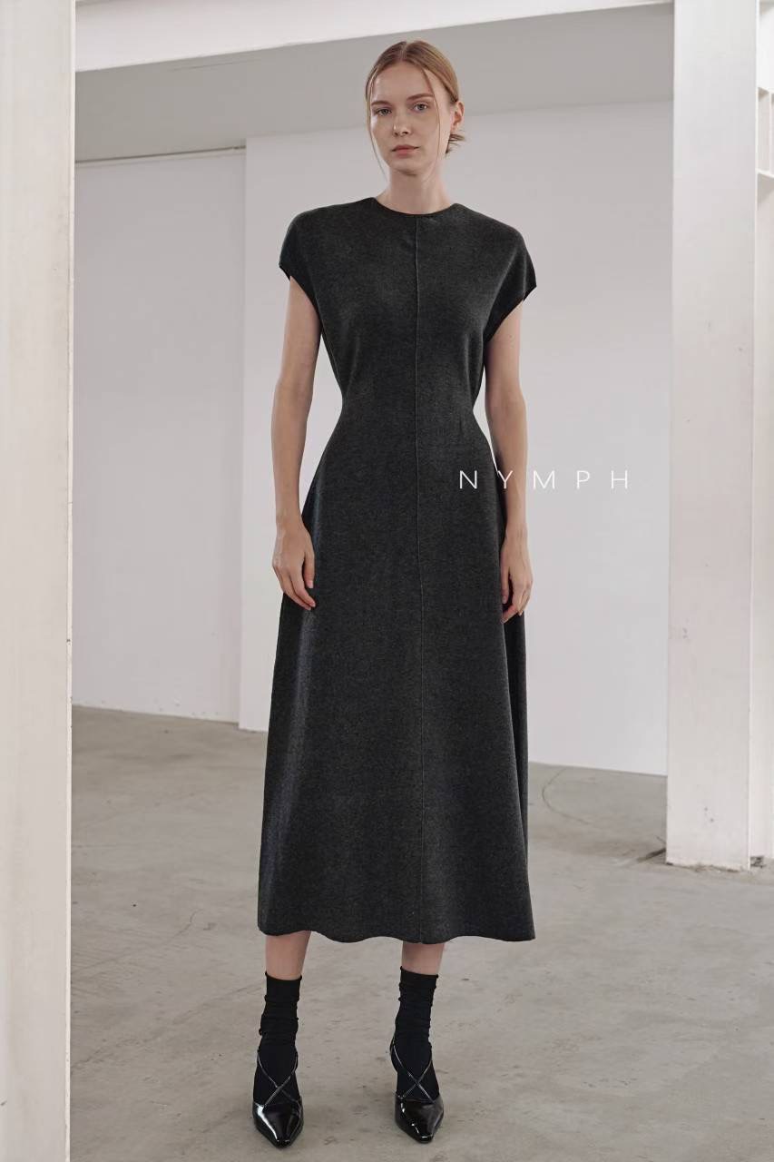 NYMPH韓國直郵㊣女士新品休閑時尚25秋冬職業人氣真品連衣裙NYMPH連衣裙