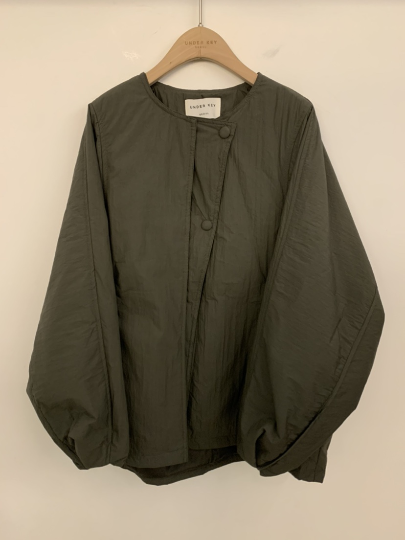 UNDER KEY韓國代購㊣女裝新品熱賣時尚推薦人氣短款棉服棉UNDER KEY短款棉服圖色2