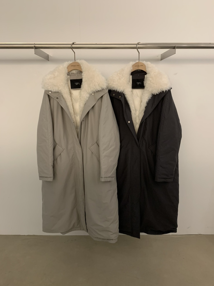 UNDER KEY東大門㊣直郵女裝新品熱賣時尚長款羽絨服長款絨UNDER KEY長款羽絨服