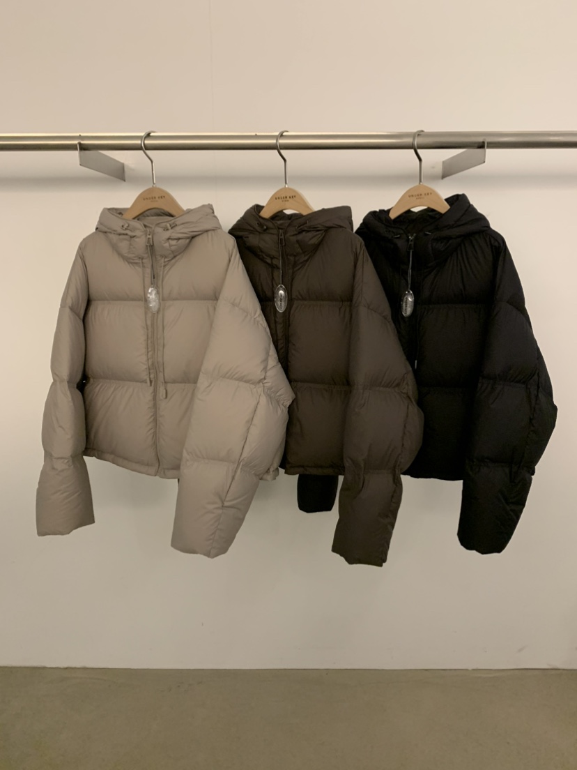 UNDER KEY東大門㊣實拍女士新品時尚職業休閑短款羽絨服鴨絨UNDER KEY短款羽絨服