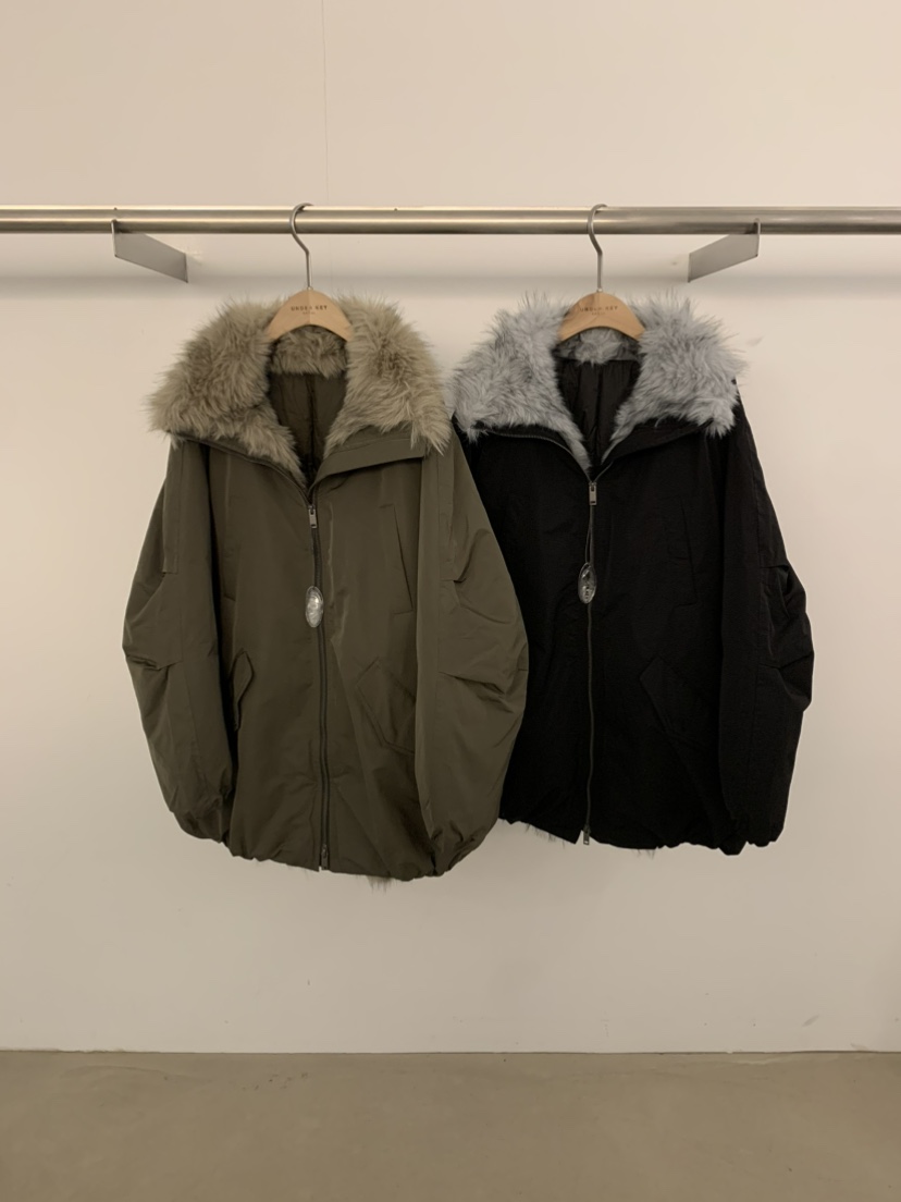 UNDER KEY韓國代購㊣女士新款職業休閑熱賣推薦短款羽絨服絨UNDER KEY短款羽絨服