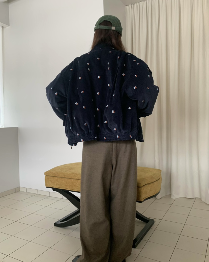 PEBBLE韓國代購㊣女士新款熱賣時尚職業休閑25秋冬夾克刺繡PEBBLE/LAYER夾克