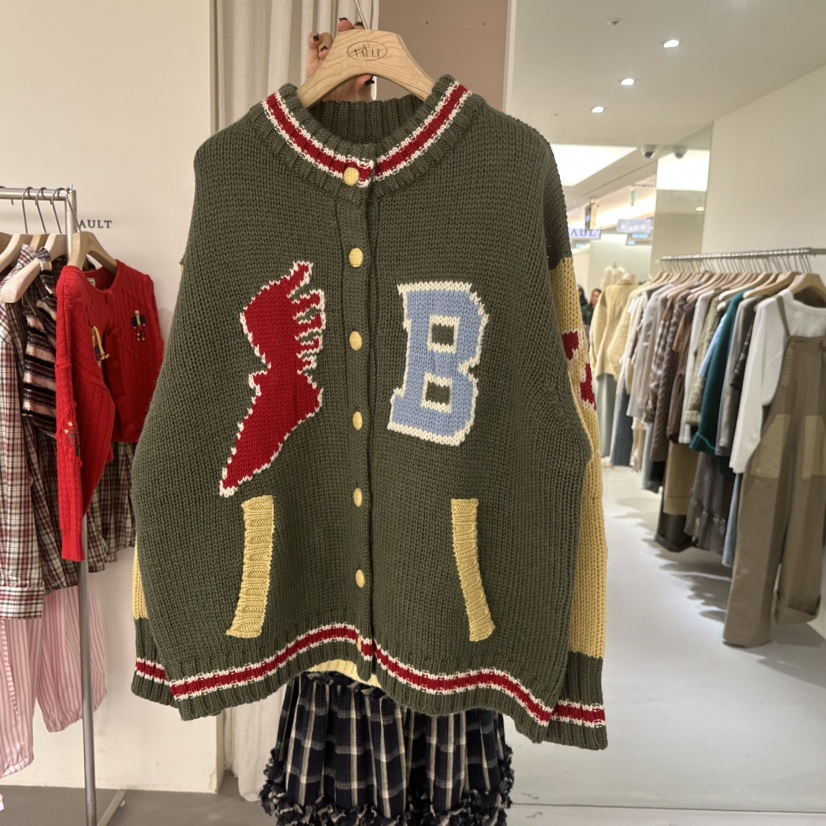 VAULT韓國代購㊣女裝新品職業人氣推薦25秋冬時尚熱賣真品毛衣VAULT毛衣