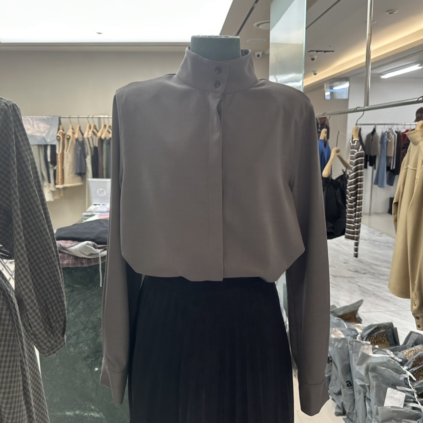 FORMING-P韓國代購㊣女裝新品時尚推薦真品休閑襯衫蕾絲衫FORMING-P襯衫/蕾絲衫圖色2