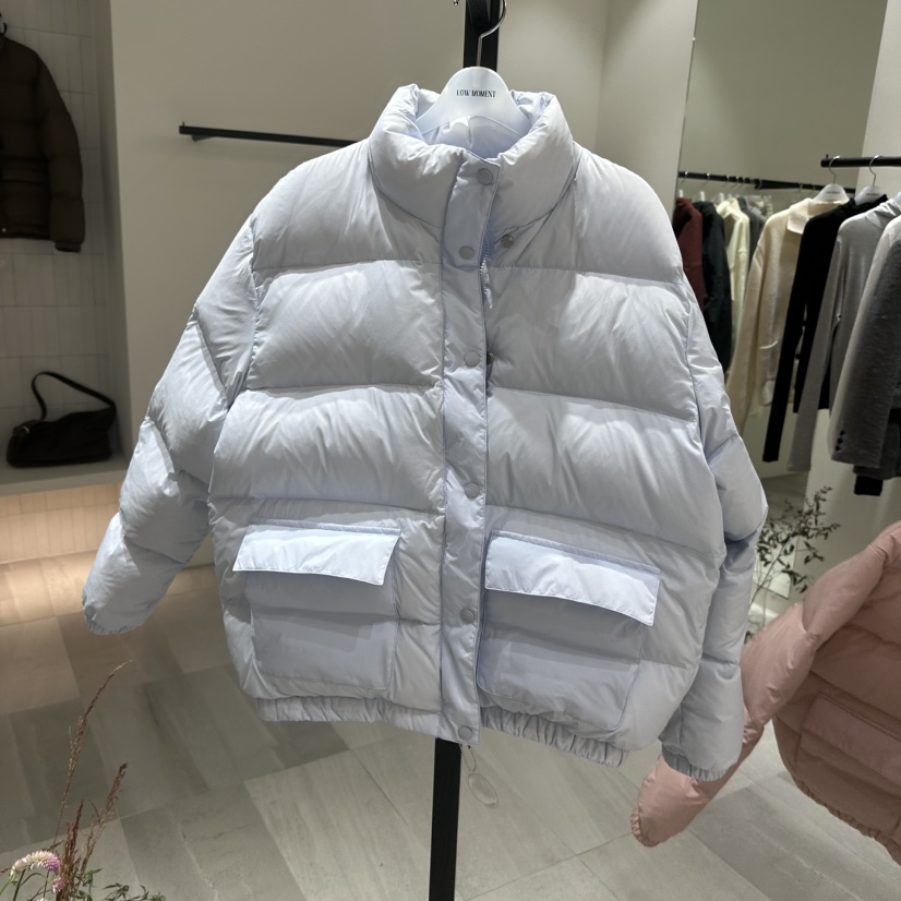 LOW MOMENT韓國直郵㊣女裝新品人氣職業推薦熱賣短款羽絨服LOW MOMENT短款羽絨服圖色2