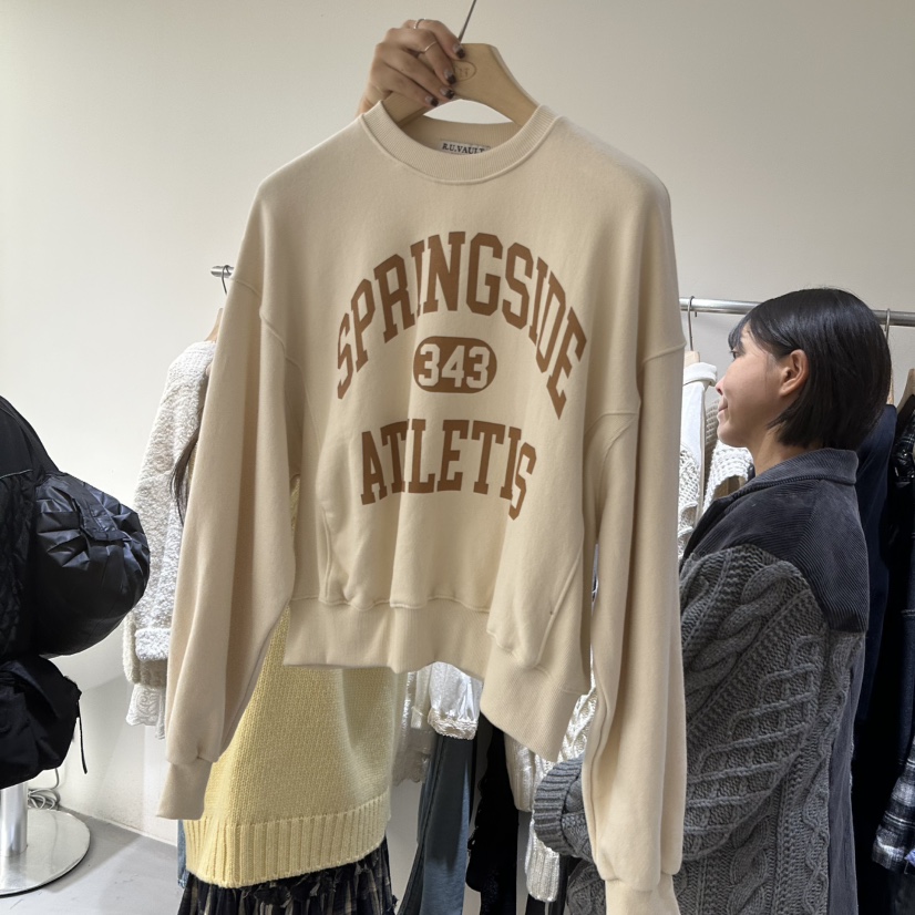 VAULT韓國直郵㊣女士新款休閑真品職業熱賣時尚推薦人氣衛衣VAULT衛衣圖色3