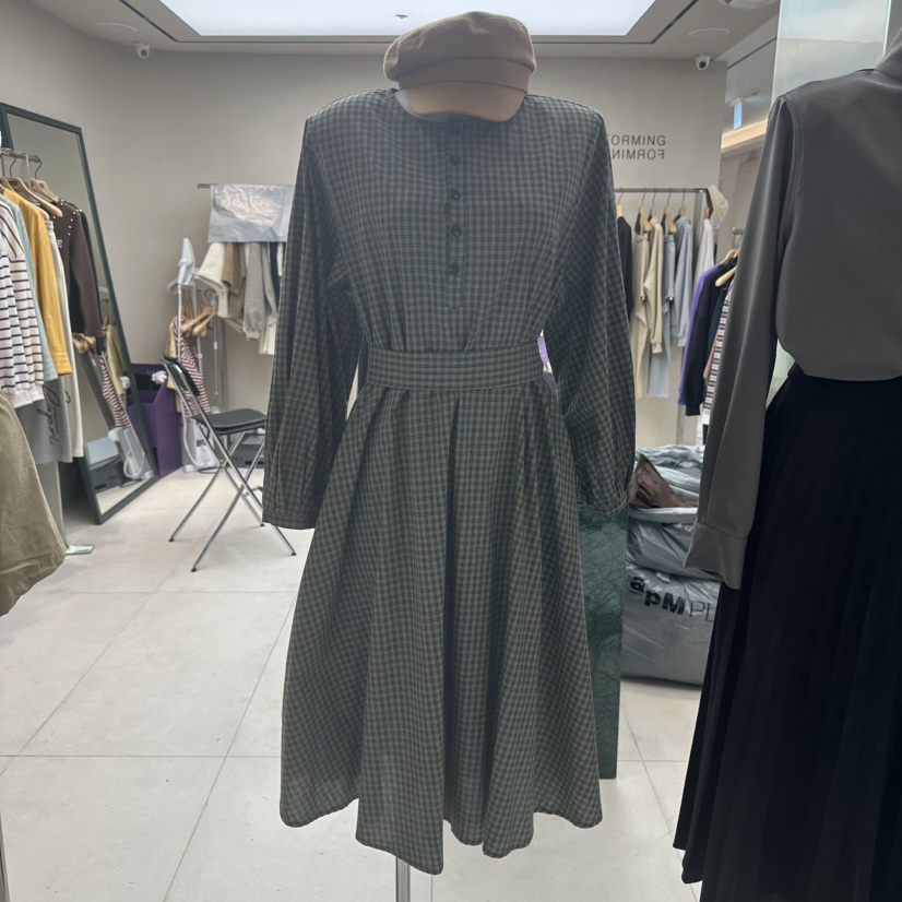 FORMING-P東大門㊣實拍女士新品休閑真品時尚職業連衣裙腰帶FORMING-P連衣裙圖色2