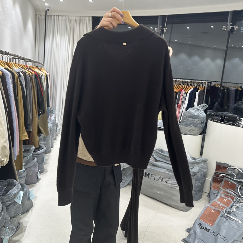 TREND SELLER/G東大門㊣實拍女裝新品時尚針織衫不含配飾G/TREND SELLER針織衫