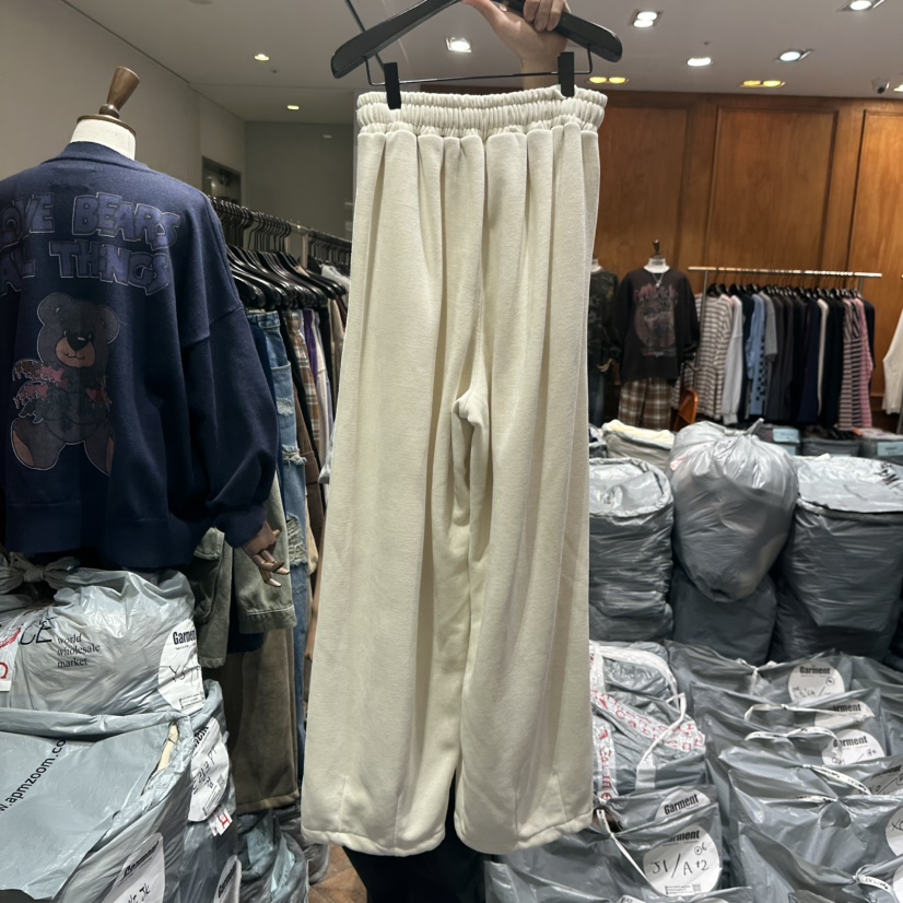 GARMENT-P韓國代購㊣女裝新品熱賣職業25秋冬時尚休閑休閑褲GARMENT休閑褲