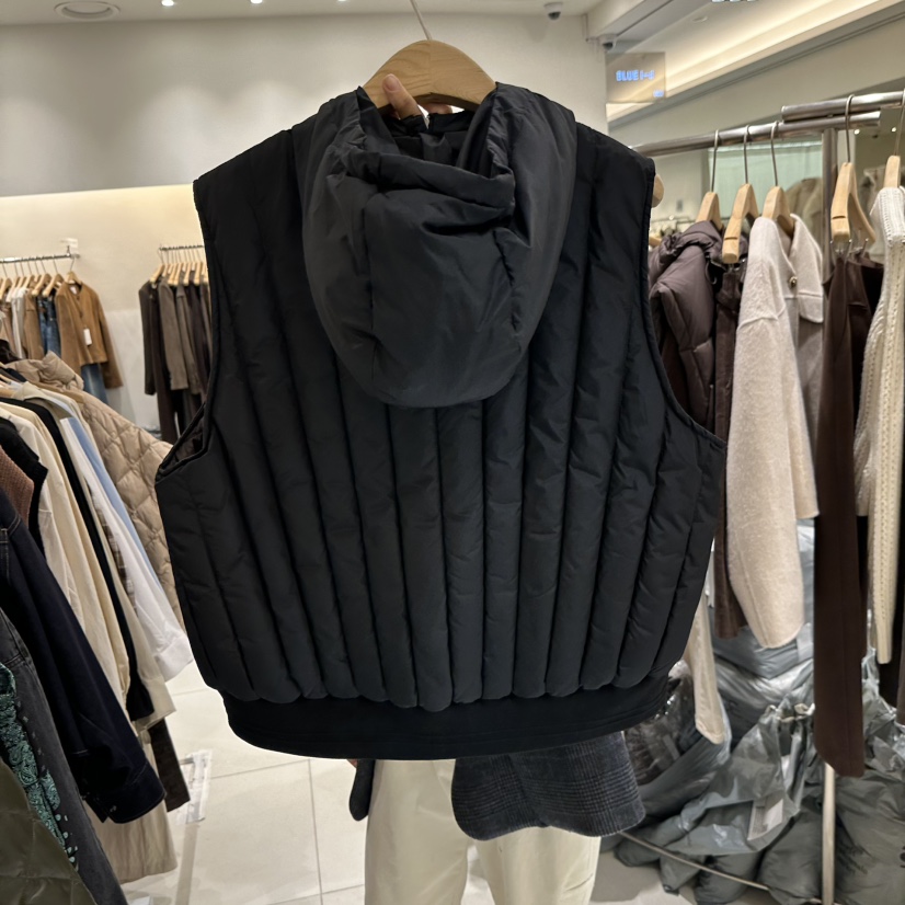 BLUEI-D東大門㊣代購女士新品休閑推薦真品人氣時尚馬甲鴨絨Blue i-d馬甲