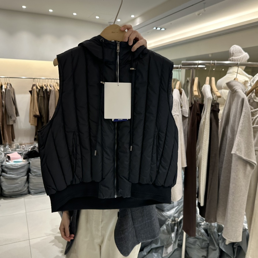 BLUEI-D東大門㊣代購女士新品休閑推薦真品人氣時尚馬甲鴨絨Blue i-d馬甲圖色1
