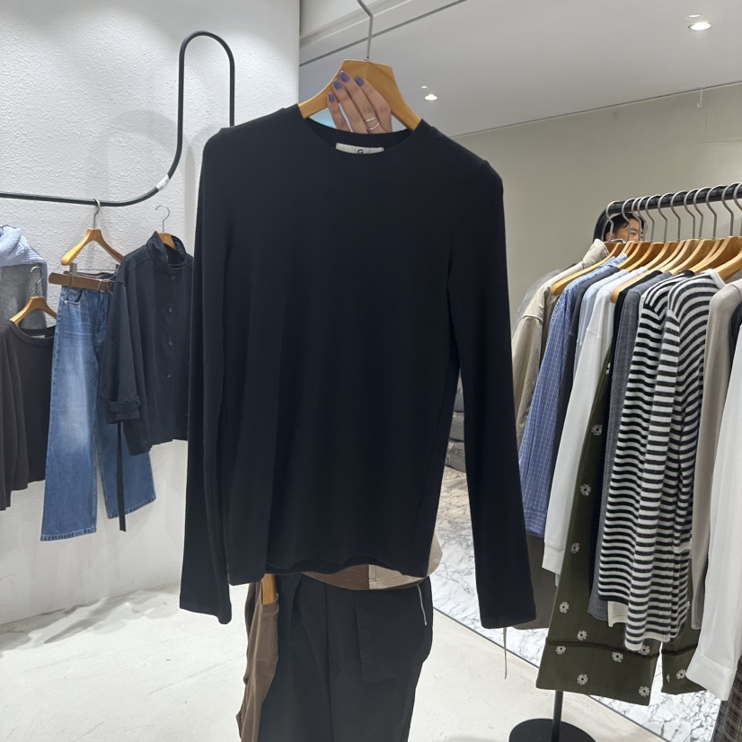 TREND SELLER/G東大門㊣代購女裝新款熱賣真品職業長袖T恤G/TREND SELLER長袖T恤圖色3